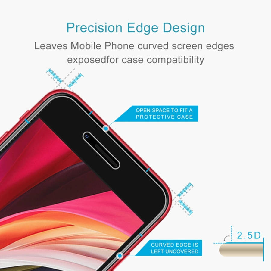 10 PCS for iPhone SE & 5 & 5S & 5C 0.26mm 9H Surface Hardness 2.5D Explosion-proof Tempered Glass...