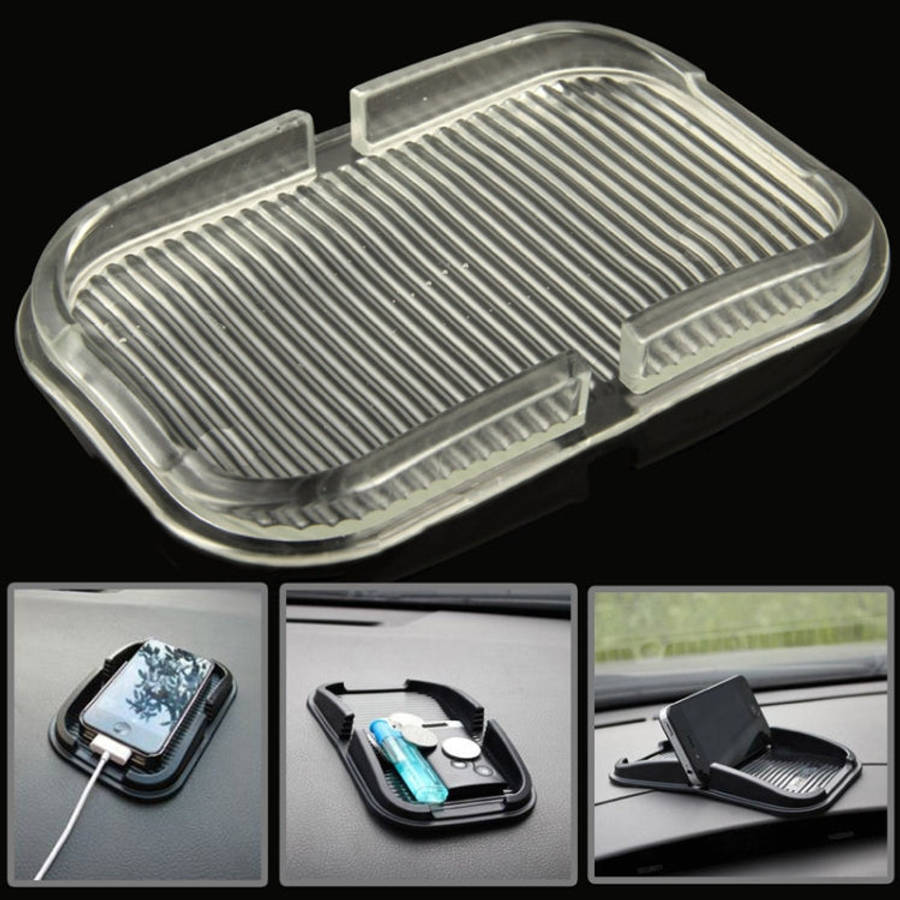 Car Dashboard Anti-skid Magic Sticky Silicone Gel Pad / Holder for iPhone 5 & 5S / iPhone 4 & 4S,...
