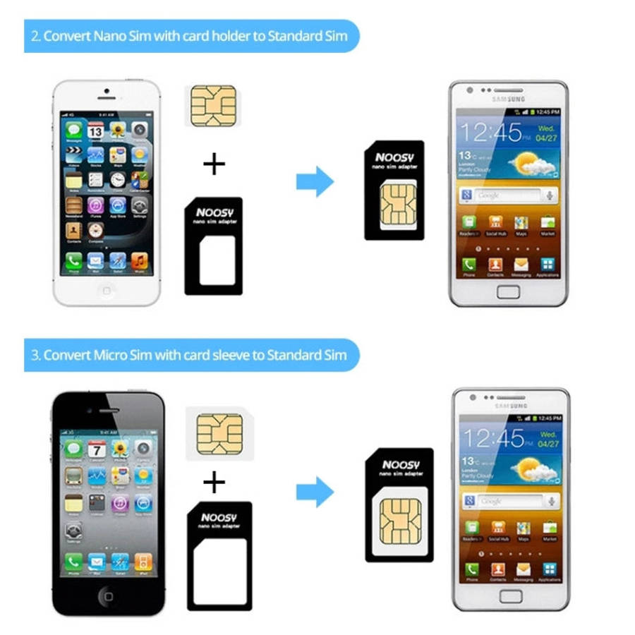 4 in 1 (Nano SIM to Micro SIM Card+ Micro SIM to Standard Card + Nano SIM to Standard Card + Sim ...