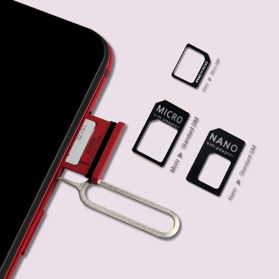 4 in 1 (Nano SIM to Micro SIM Card+ Micro SIM to Standard Card + Nano SIM to Standard Card + Sim ...