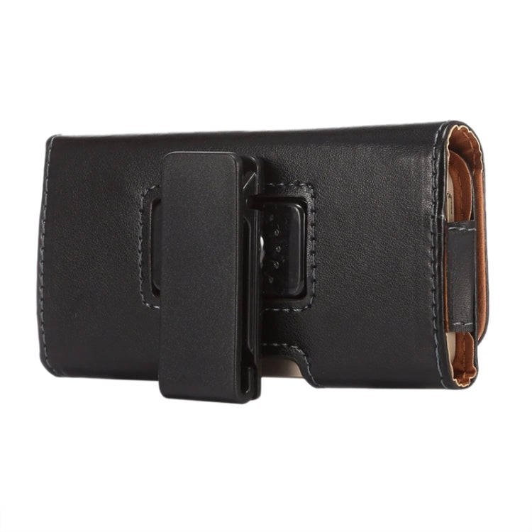 Horizontal Style Lamb Skin Texture Waist Bag with Back Splint for iPhone 6 / Galaxy S4 / S3