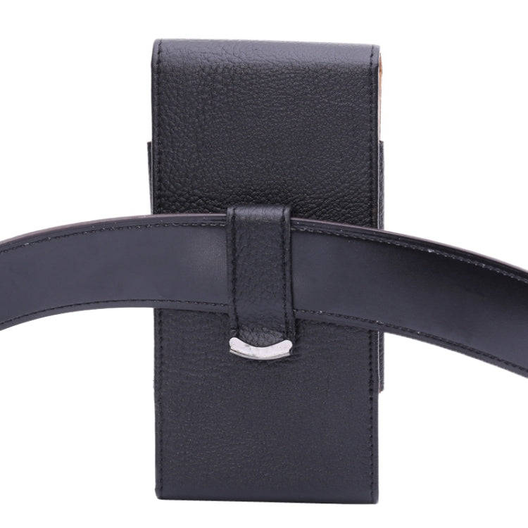 Litchi Texture Vertical Style Waist Bag for iPhone 6 Plus, Galaxy Note 4 / Note III / Note II