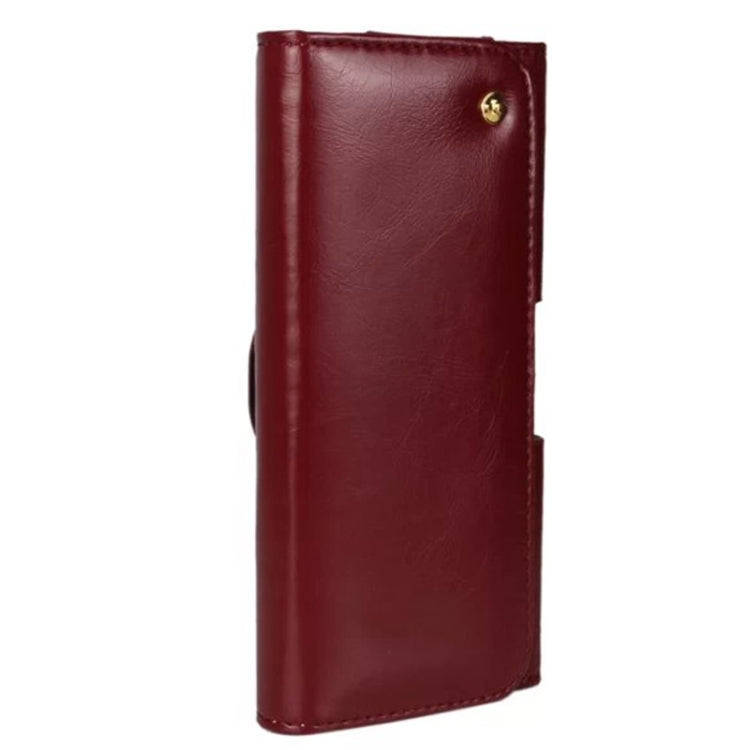 Crazy Horse Texture Horizontal Style Leather Waist Bag for iPhone 6 Plus / Galaxy Note 4 / Note 3...