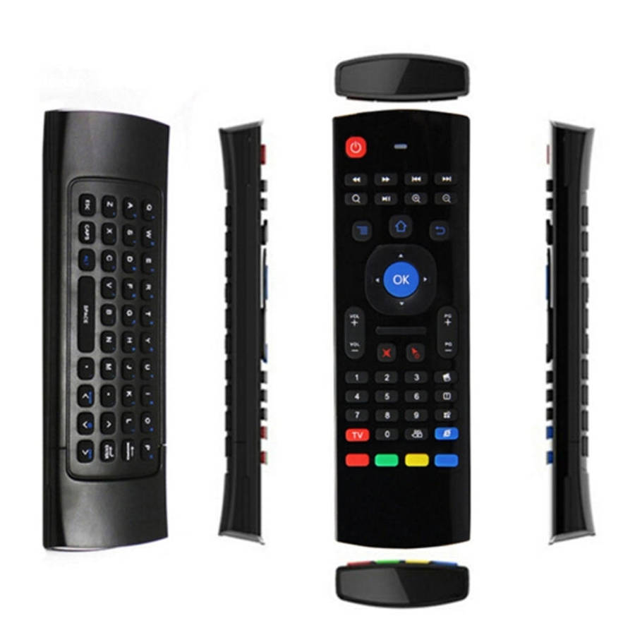MX3 Air Mouse Wireless 2.4G Remote Control Keyboard with Browser Shortcuts for Android TV Box / M...