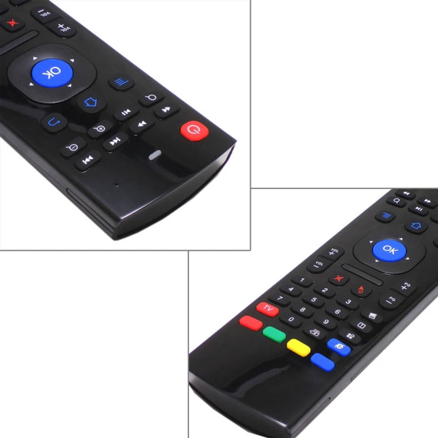 MX3 Air Mouse Wireless 2.4G Remote Control Keyboard with Browser Shortcuts for Android TV Box / M...