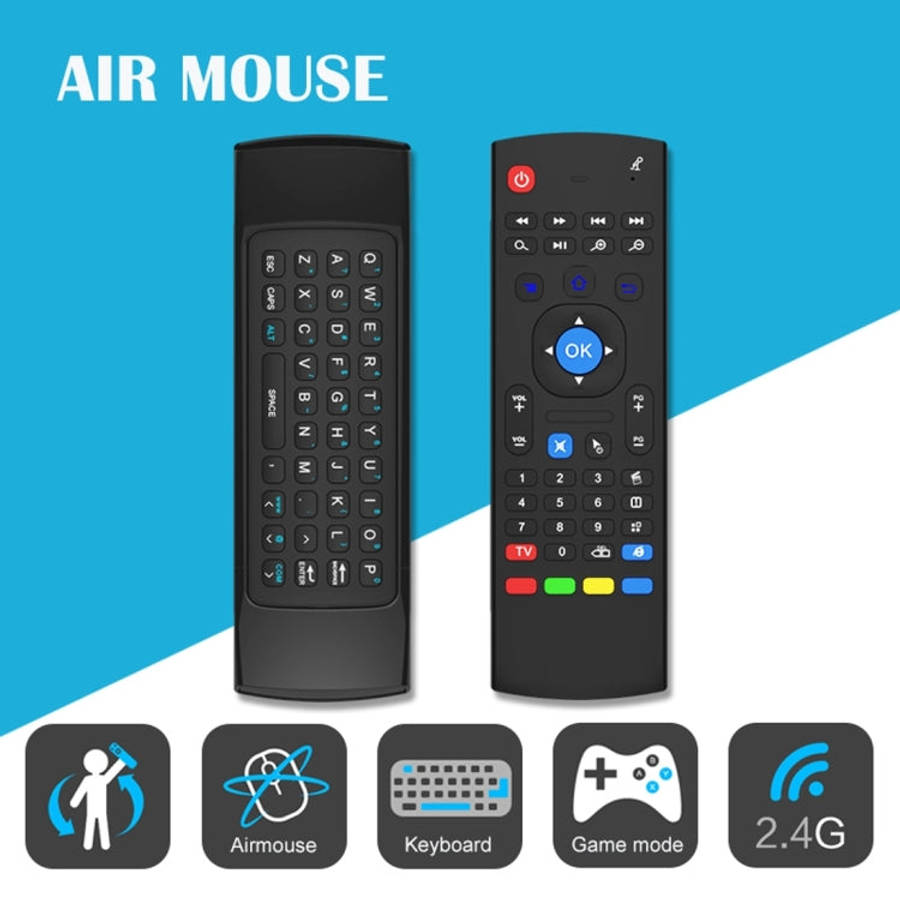 MX3 Air Mouse Wireless 2.4G Remote Control Keyboard with Browser Shortcuts for Android TV Box / M...