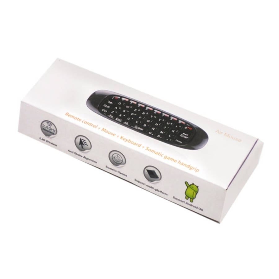 C120 T10 Fly Air Mouse 2.4GHz Rechargeable Wireless Keyboard Remote Control for Android TV Box / ...