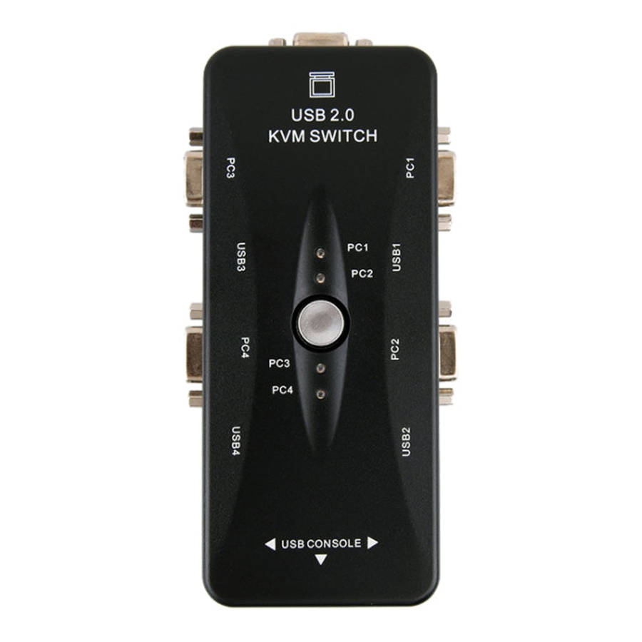 4-PORT KVM Switch, 4 Ports (with USB)