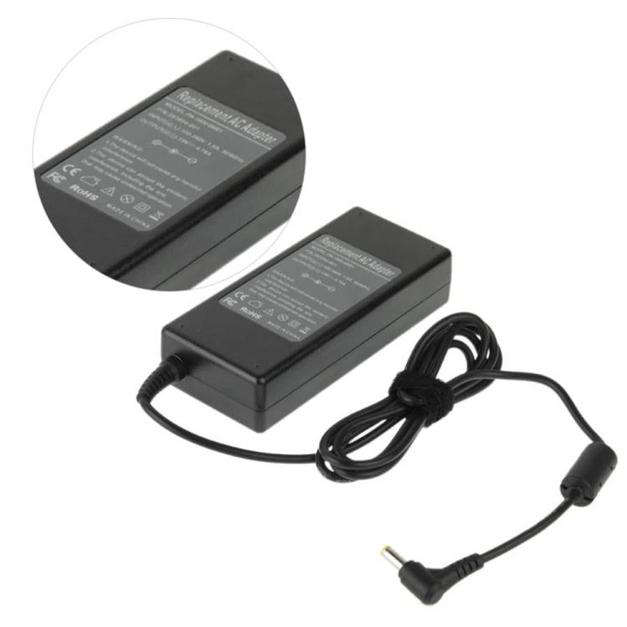 AC 19V 4.74A Power Adapter for HP Laptop, Output Tips: 5.5mm x 2.5mm, 5.5mm x 2.5mm