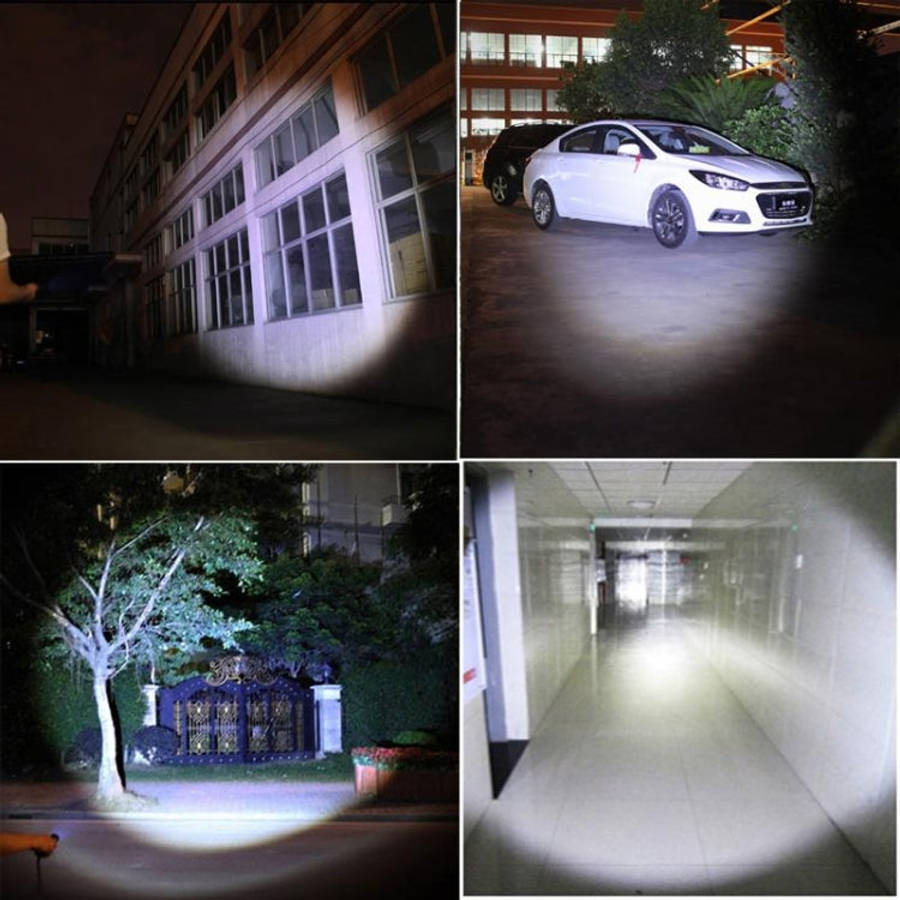 LT-XD White Light LED Flashlight 1800 LM 5-Modes(Black)