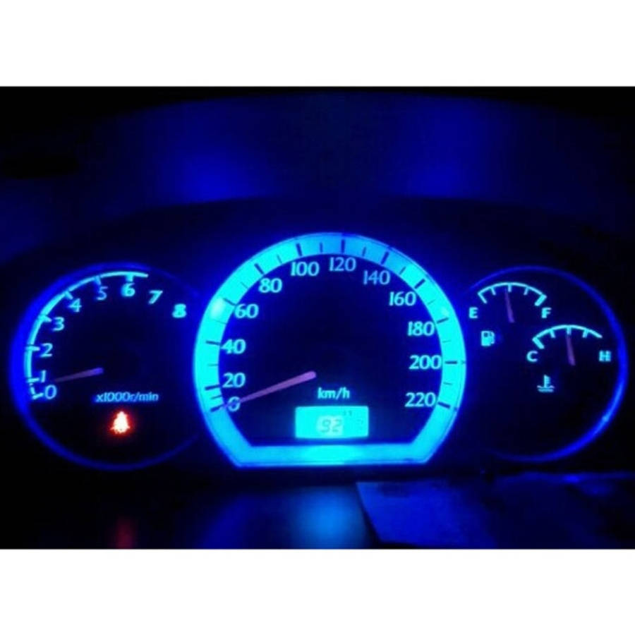 2 PCS T4.2 White Light 0.1W 5LM 1 LED SMD 3528 LED Instrument Light Bulb Dashboard Light for Vehi...