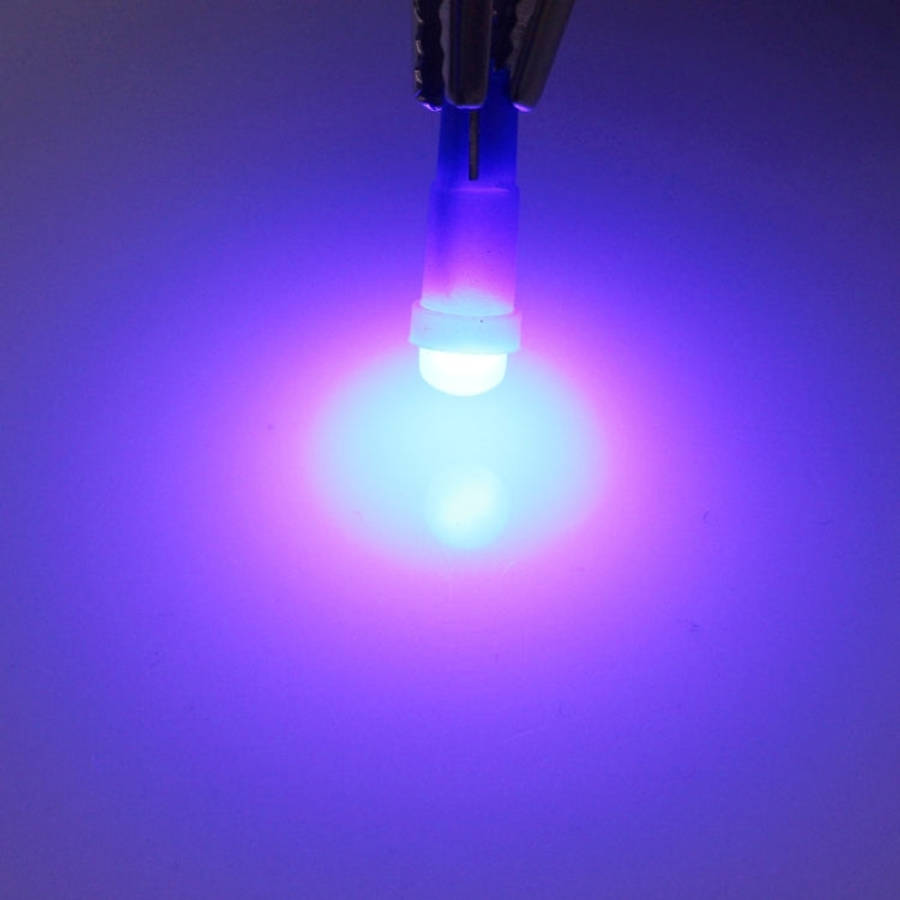 5 PCS T5 0.5W 20LM 1 LED COB LED Instrument Light Bulb Dashboard Light for Vehicles, DC 12V