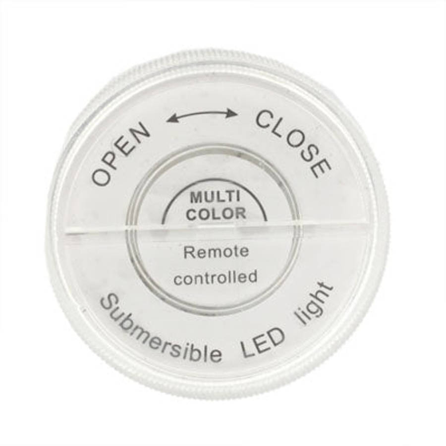 9 LED, 13 Colors Light, with Remote Control