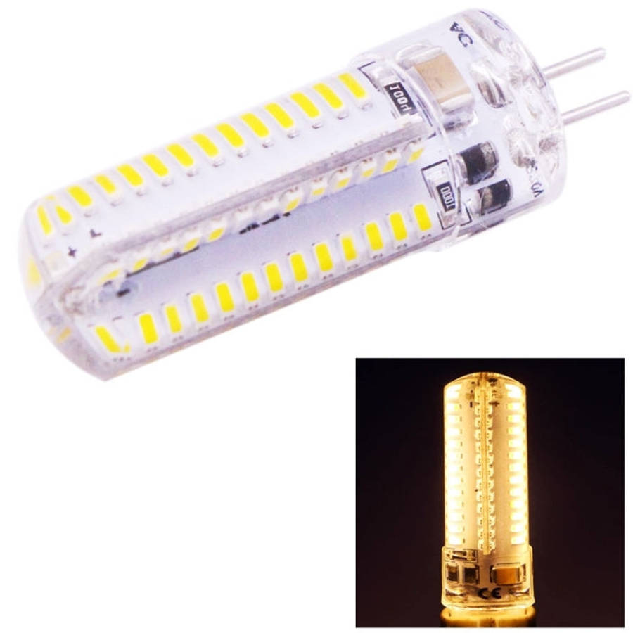 104 LED SMD 3014, AC 220V, G4 220V White Light, G4 220V Warm White