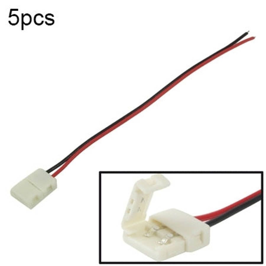 10mm PCB FPC Connector Adapter for SMD 5050 LED Stripe Light, Length: 16cm, Length: 16cm