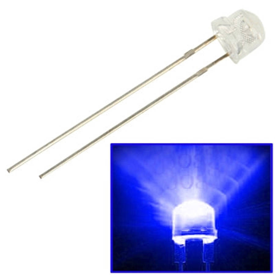 1000 PCS 5mm Straw Hat LED Lamp