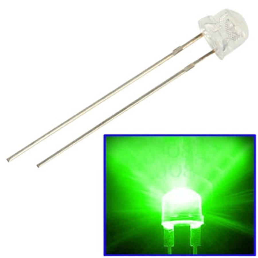 1000 PCS 5mm Straw Hat LED Lamp