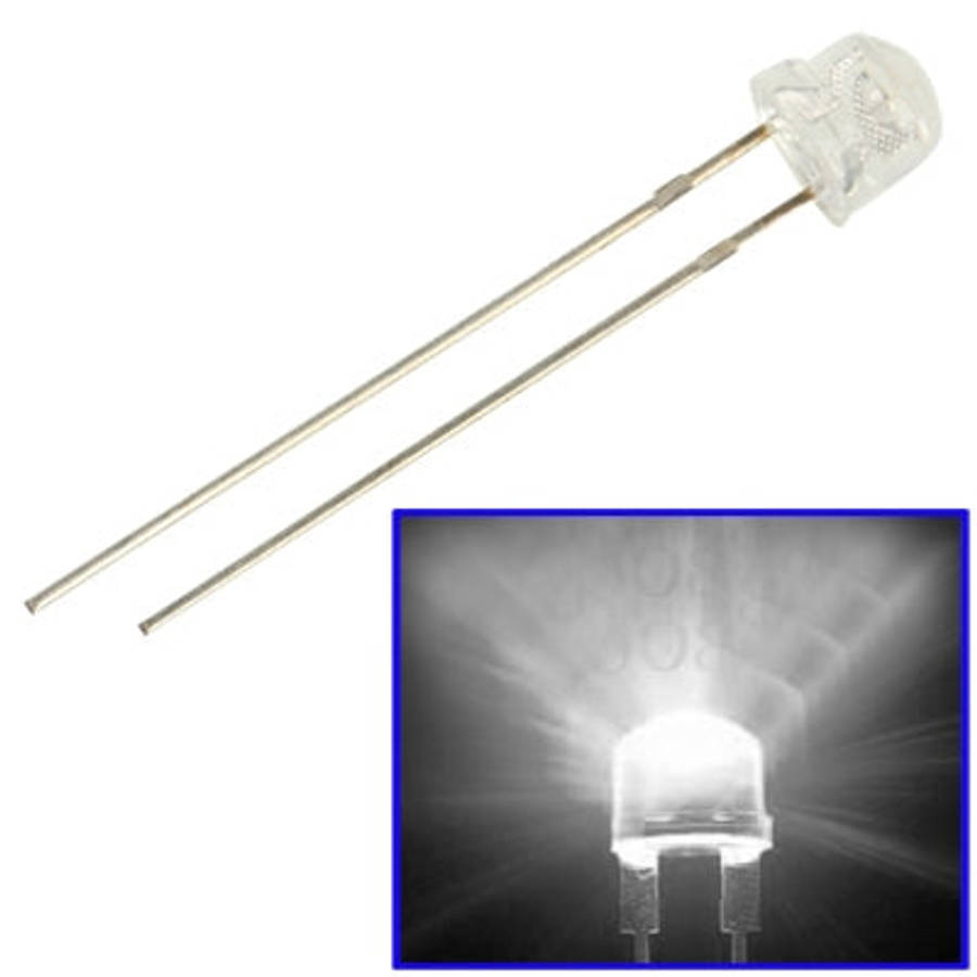 1000 PCS 5mm Straw Hat LED Lamp
