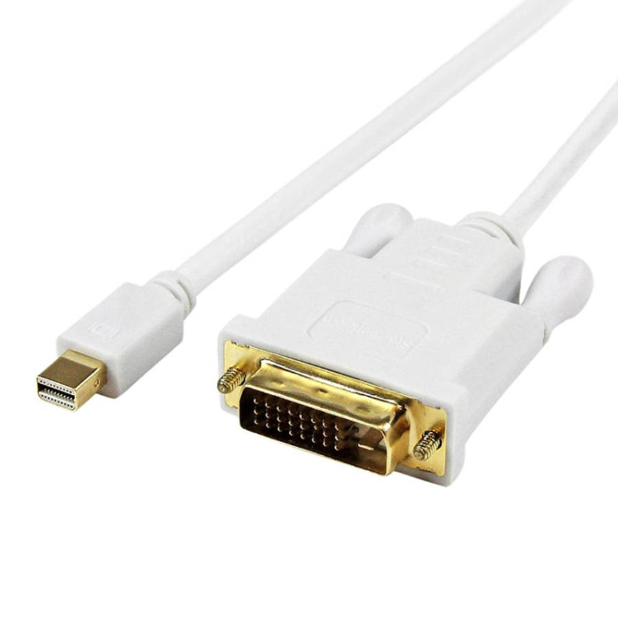 Mini DisplayPort to DVI 24+1 Male Cable Convertor adapter, Cable Length: 1.8M, Mini DP to DVI 24+...