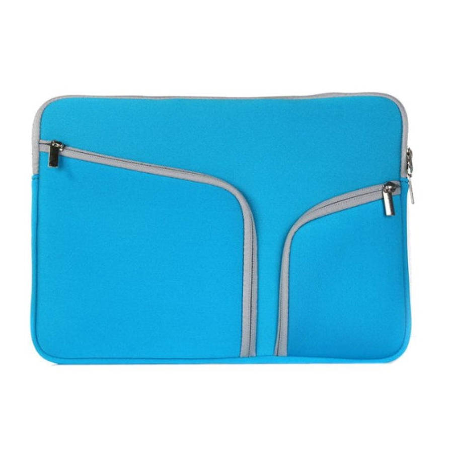 Double Pocket Zip Handbag Laptop Bag for Macbook Pro 15 inch