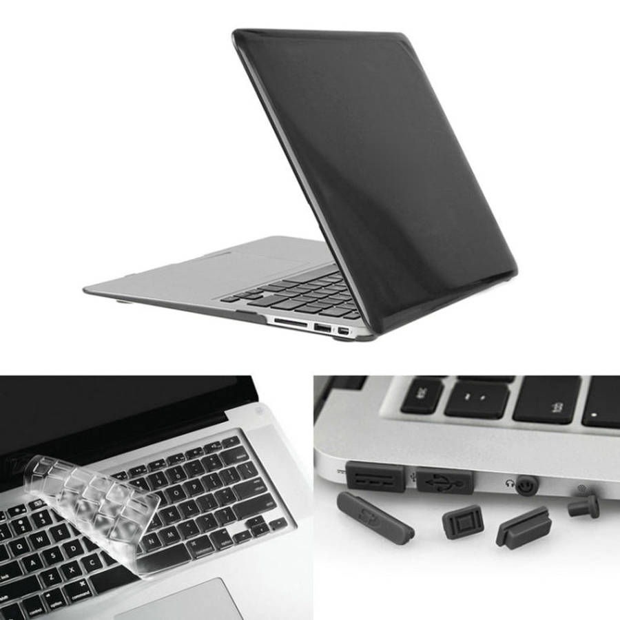 ENKAY for Macbook Air 11.6 inch (US Version) / A1370 / A1465 Hat-Prince 3 in 1 Crystal Hard Shell...
