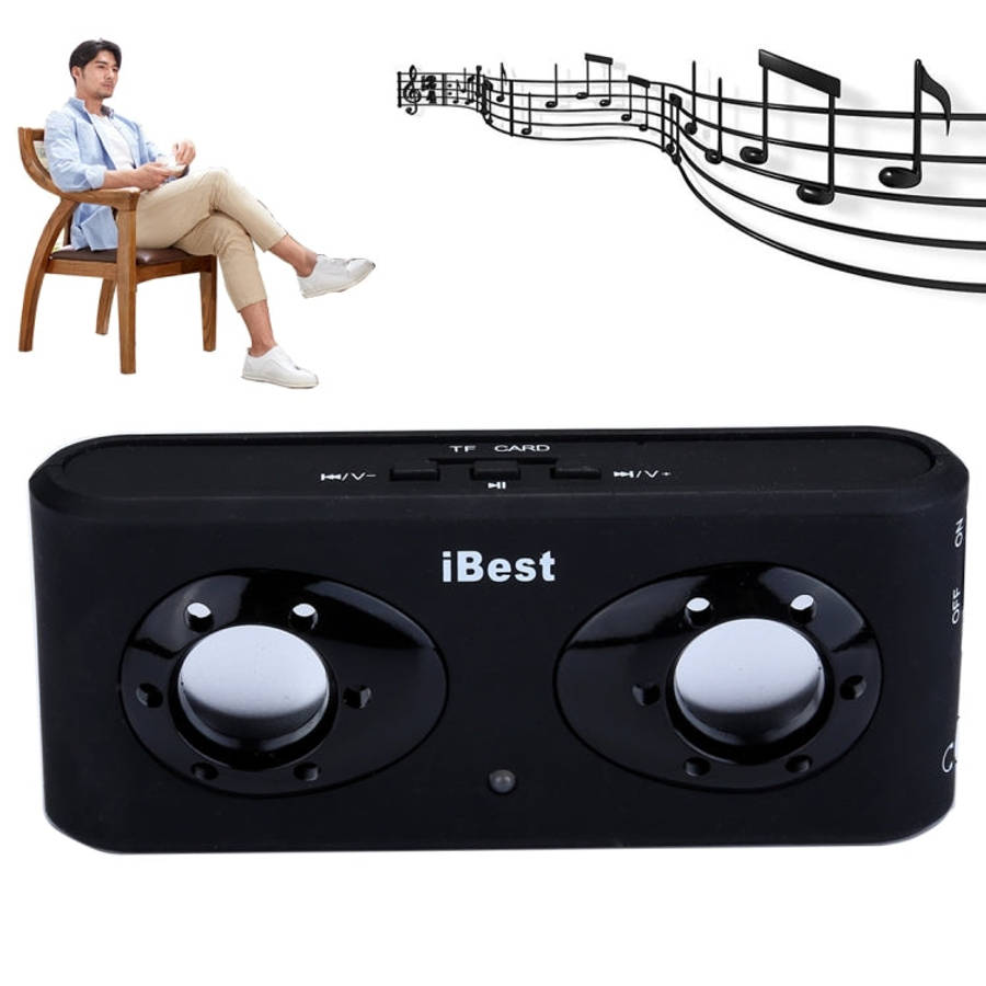 iBest Portable Stereo Rechargeable Speaker