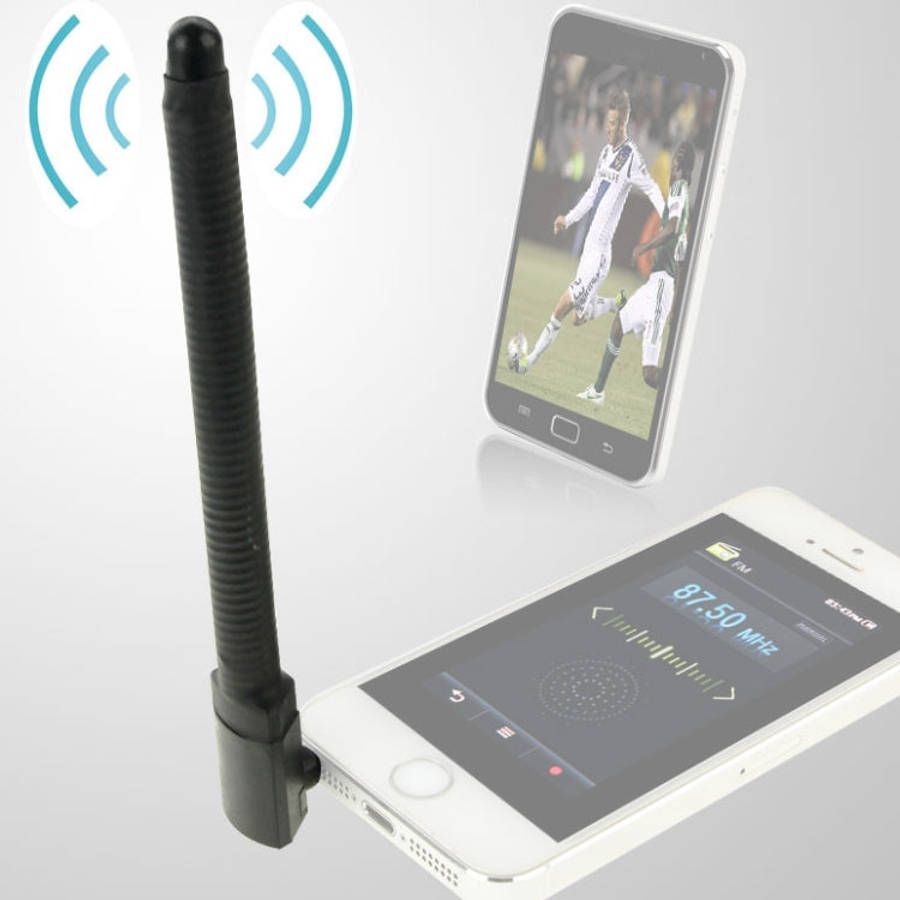 High Quality 6dBi 3.5mm Bending Style Mobile FM & TV Antenna, 6dBi 3.5mm