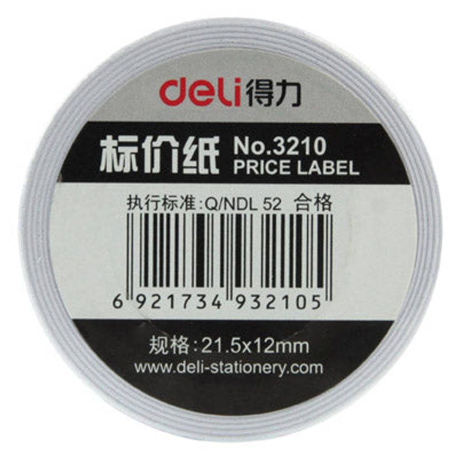 High Quality Handheld ink Price Labeller Paper, Labels Specifications: 21.5mm x 12mm, No. 3210 (1...