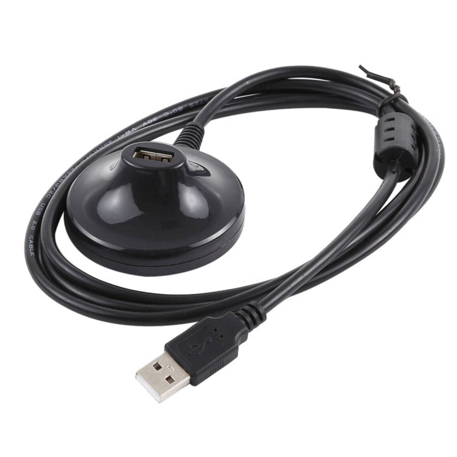 USB 2.0 AM to AF Extension Cable with Base, Length: 1.5m, With Base 1.5m