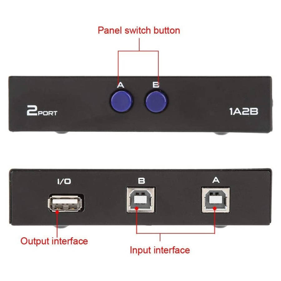 2 Port USB Data Switch