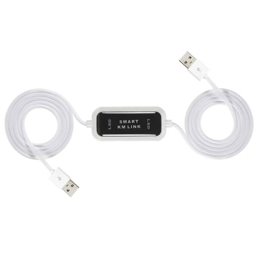 High Speed USB 2.0 Smart KM Link Cable, PC to PC Keyboard & Mouse Share, Plug and Play, Length: 1...