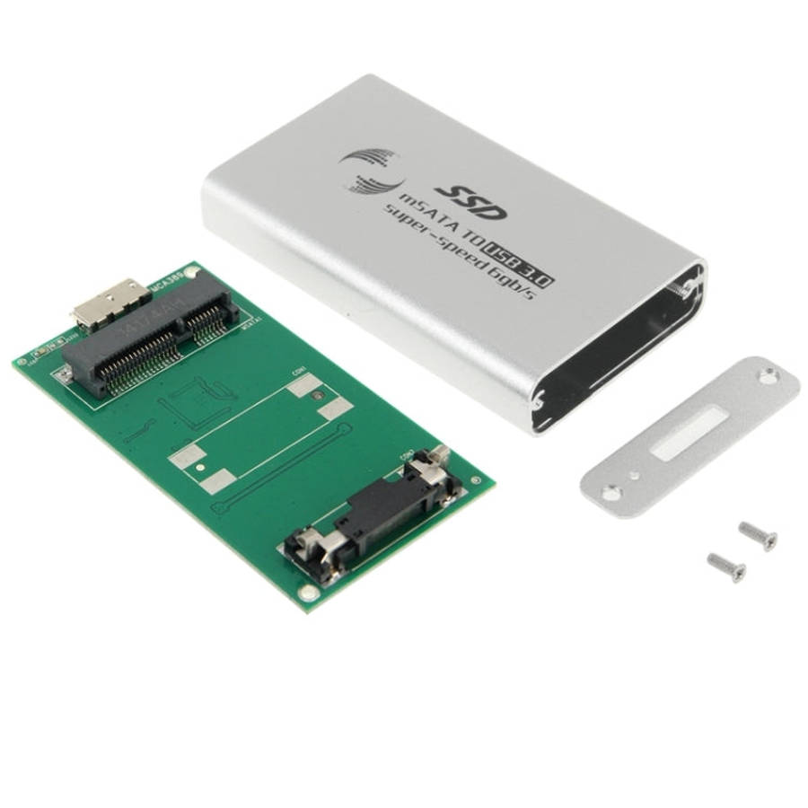 6gb/s mSATA Solid State Disk SSD to USB 3.0 Hard Disk Case