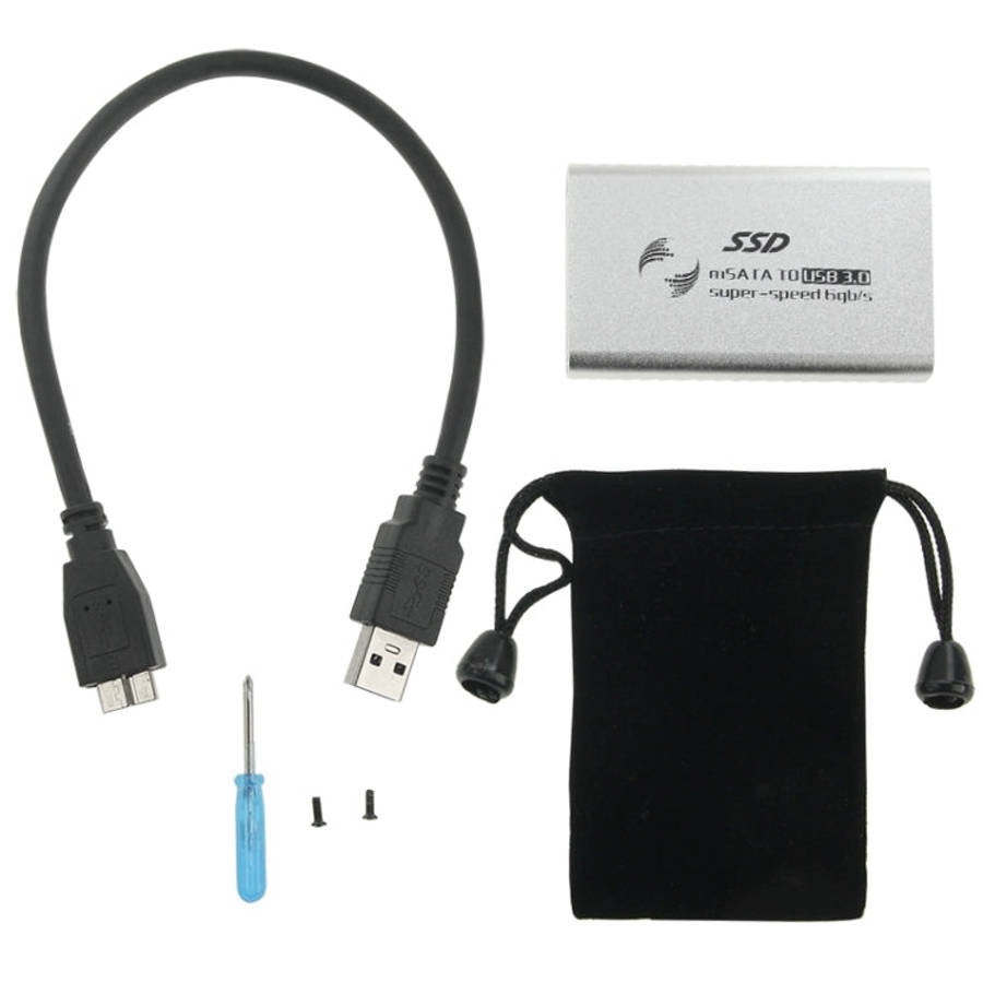 6gb/s mSATA Solid State Disk SSD to USB 3.0 Hard Disk Case