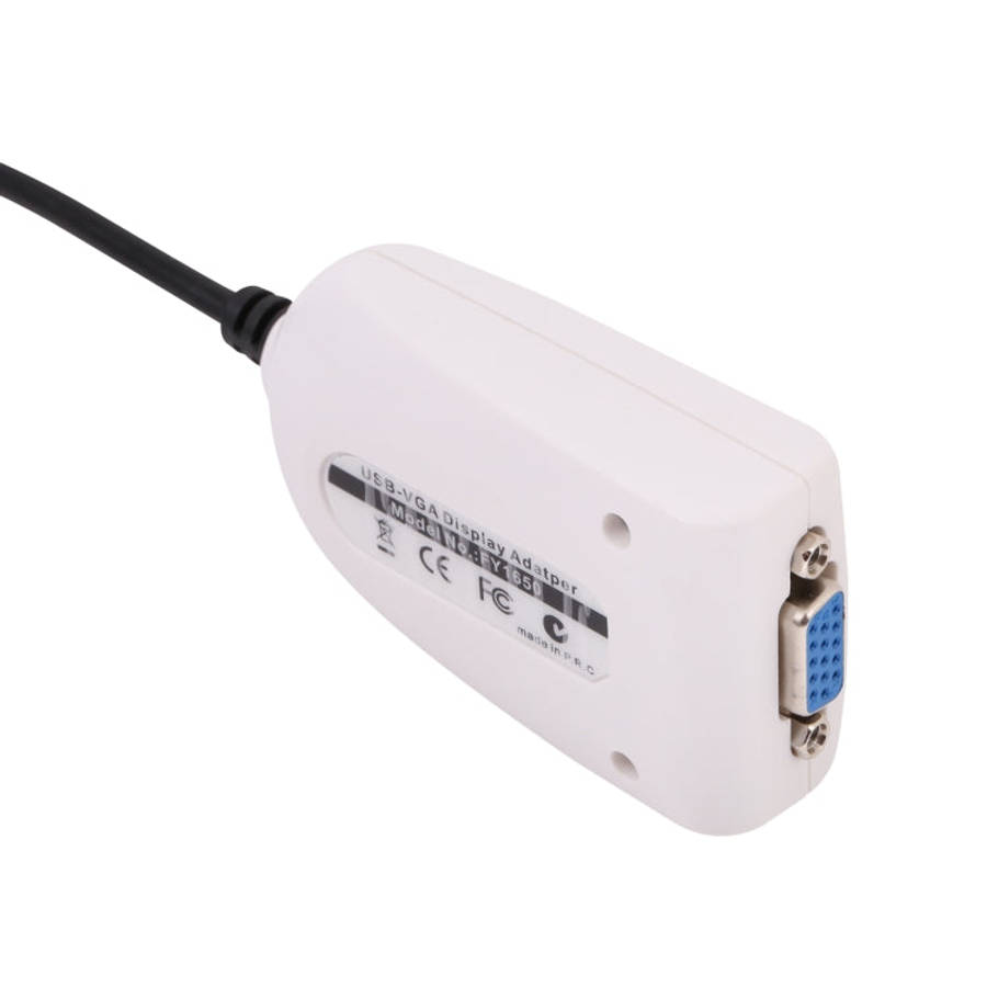 USB To VGA Multi-Monitor / Multi-Display Adapter, USB 2.0 External Graphics Card, USB 2.0