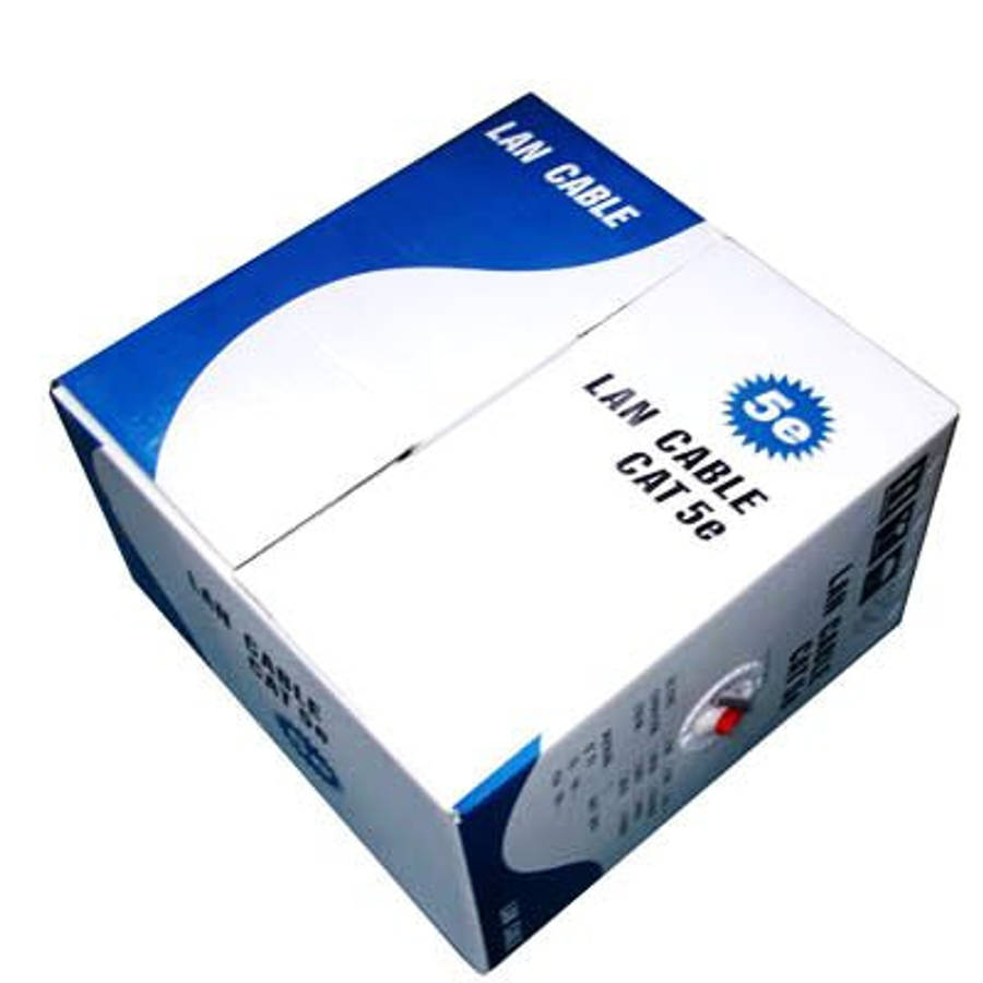 Lan Cable (CAT5E Data cable) Length: 305M, CAT5E CCA, Diameter: 0.35mm, CAT5E CCA, Diameter: 0.38...