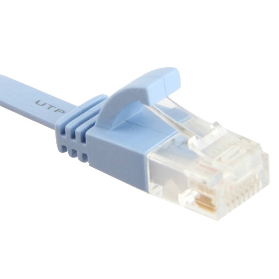 3m Ultra-thin Flat Ethernet Network LAN Cable, CAT6, Length: 3m (Baby Blue)
