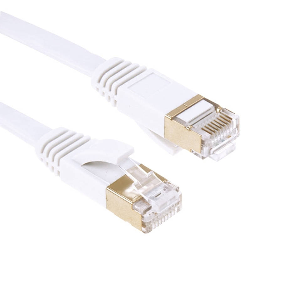 Gold Plated Head CAT7 High Speed 10Gbps Ultra-thin Flat Ethernet Network LAN Cable, 1m, 2m, 3m, 5...