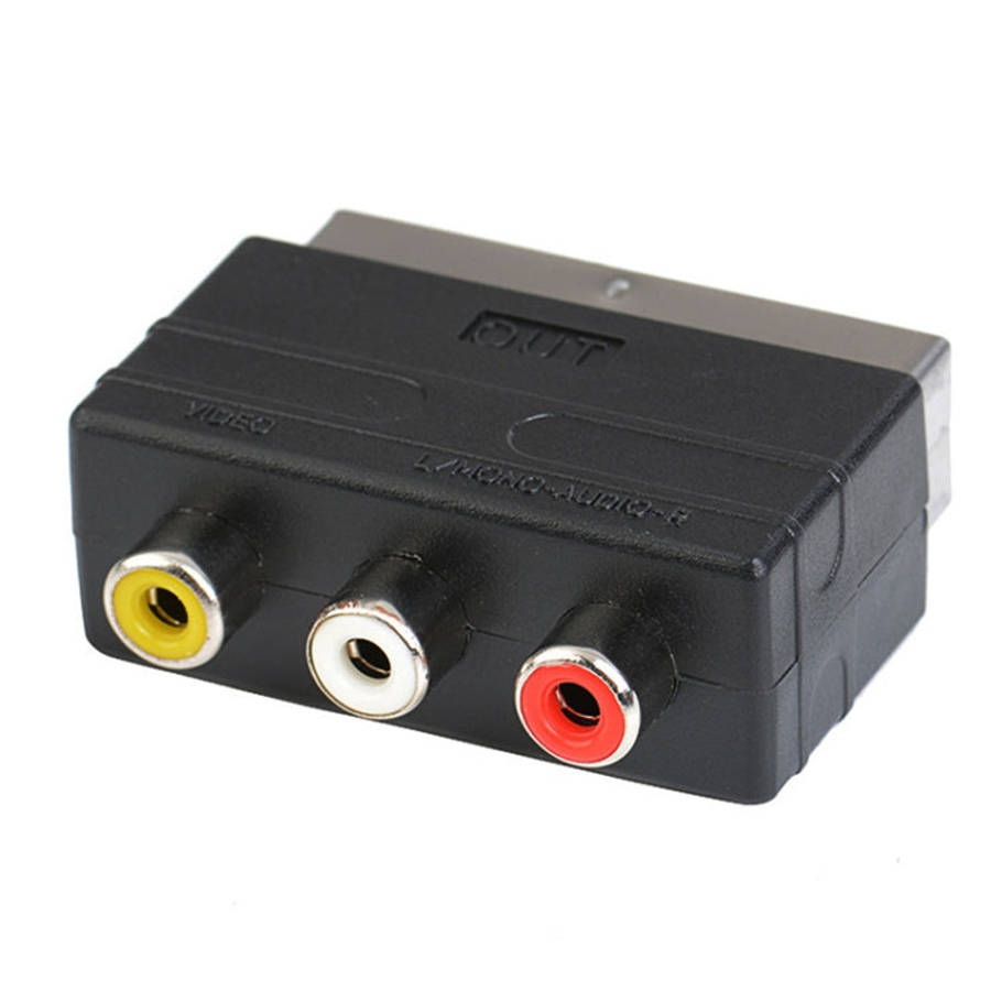 A/V to 20 Pin Male SCART Adapter, AV