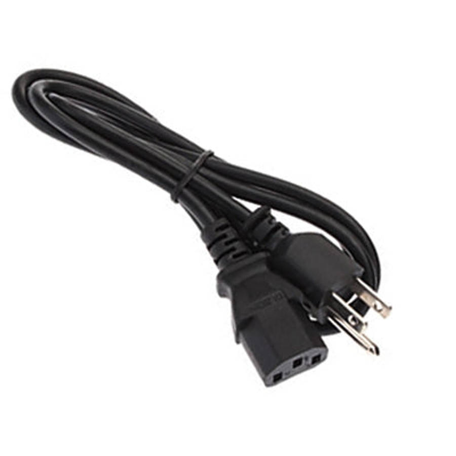 Universal US 3 Prong AC Power Cords for Desktop Computer Printer Monitor Plug, Cable Length: 1.2m...