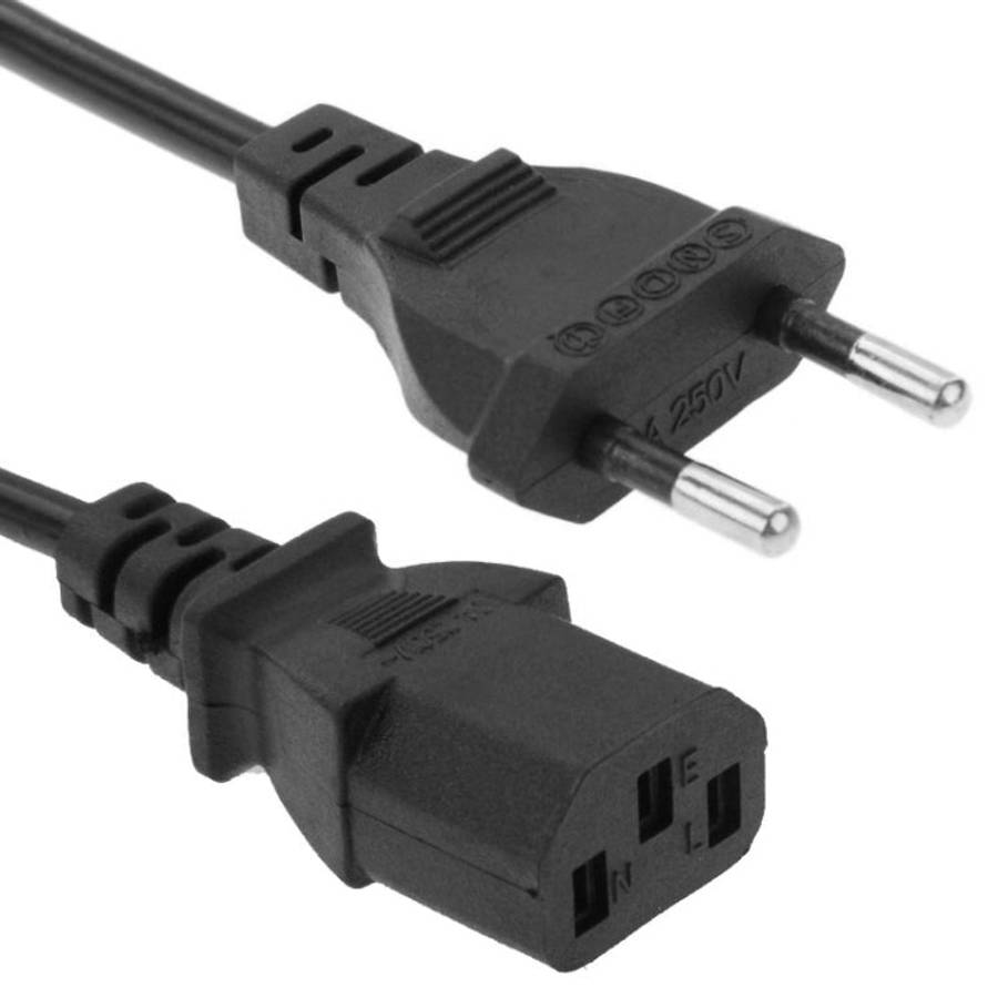 EU Power Cord, Cable Length: 1.5m, 1.5m