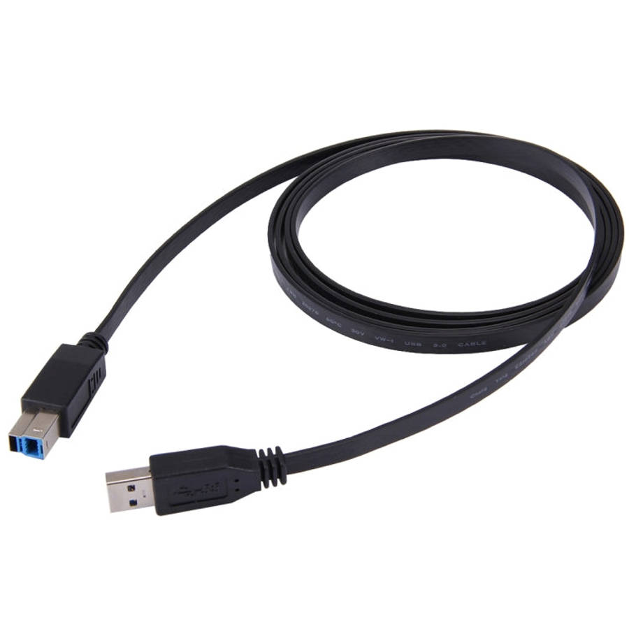 USB 3.0 AM to BM Cable, length: 1.8m, Length: 1.8m (Black)