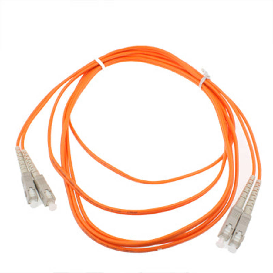 SC-SC Dual-Core Multi Mode Fiber Optic Jumper