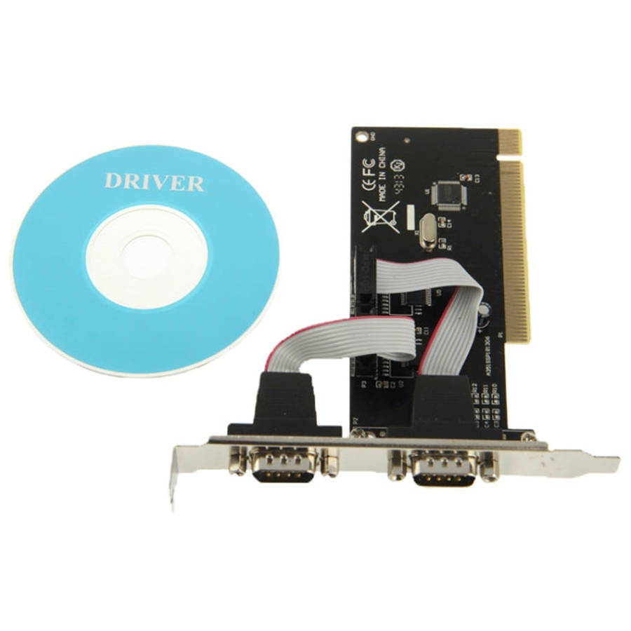 PCI to Serial 2-port Host Controller Card, 2 Ports DB9