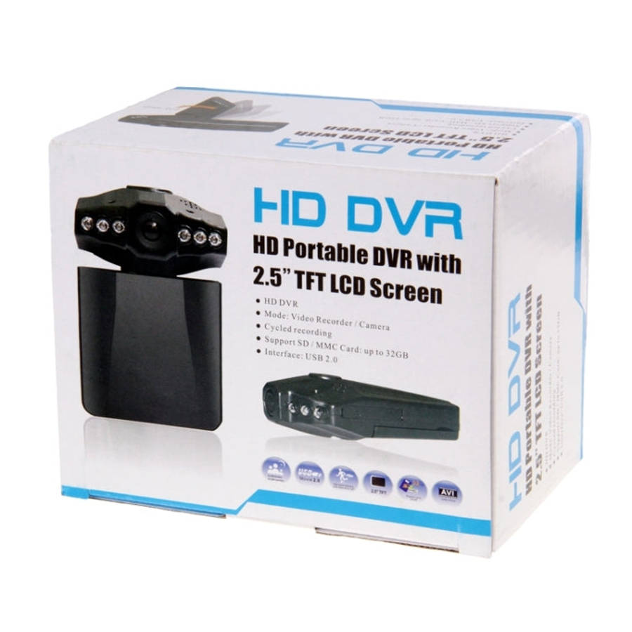 2.5 inch Screen High Definition Video Recorder, 6 LED Light, AVI Video Format, Support SD Card, L...