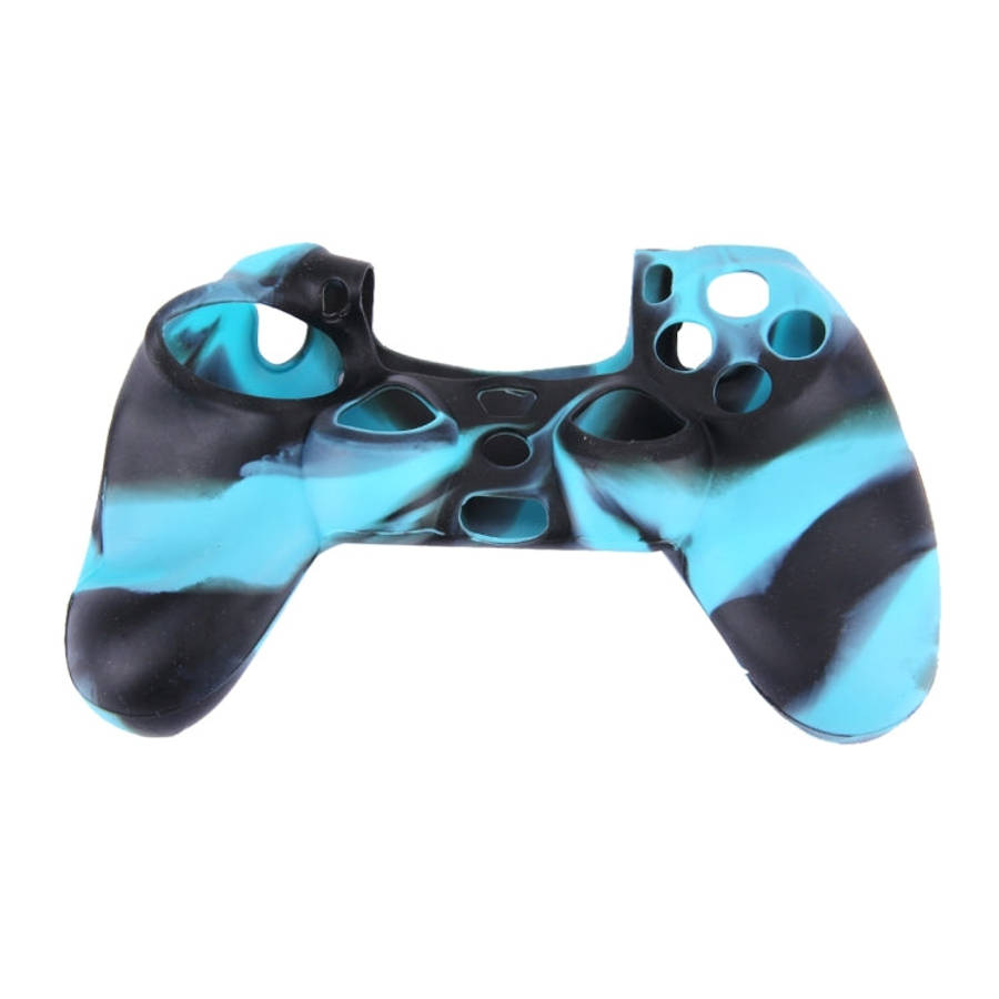 Camo Silicone Protective Case for PS4 Controller, Random Color Delivery, FS-03
