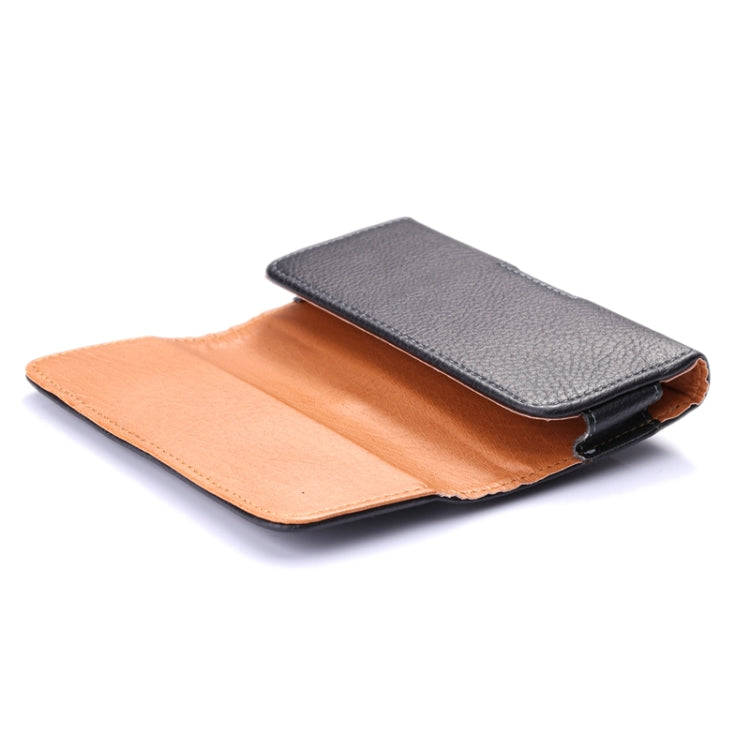Litchi Texture Universal Horizontal Style Waist Bag for iPhone 6 / Galaxy S4 / i9500