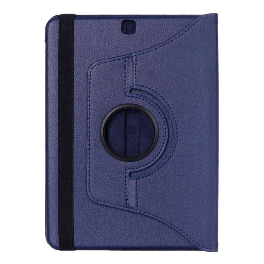 Litchi Texture 360 Degree Rotation Leather Case with multi-functional Holder for Galaxy Tab S2 9.7