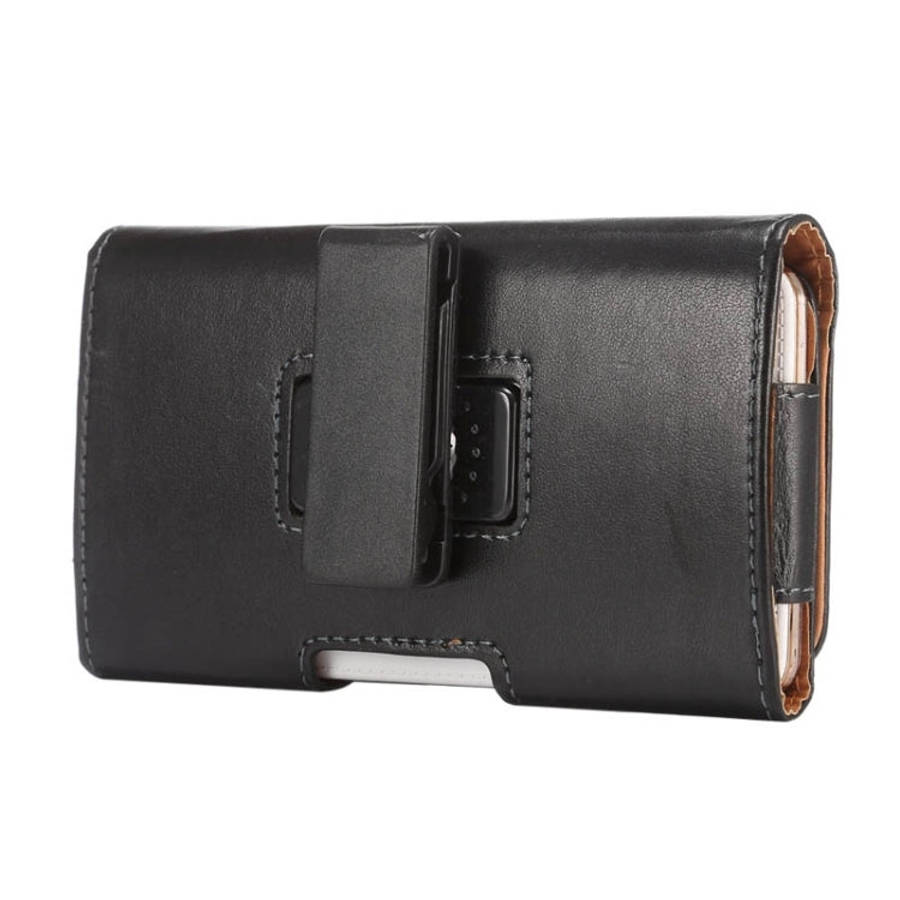 5.5 inch Sheepskin Texture Universal Rotatable Horizontal Style Leather Case with Belt Hole for G...