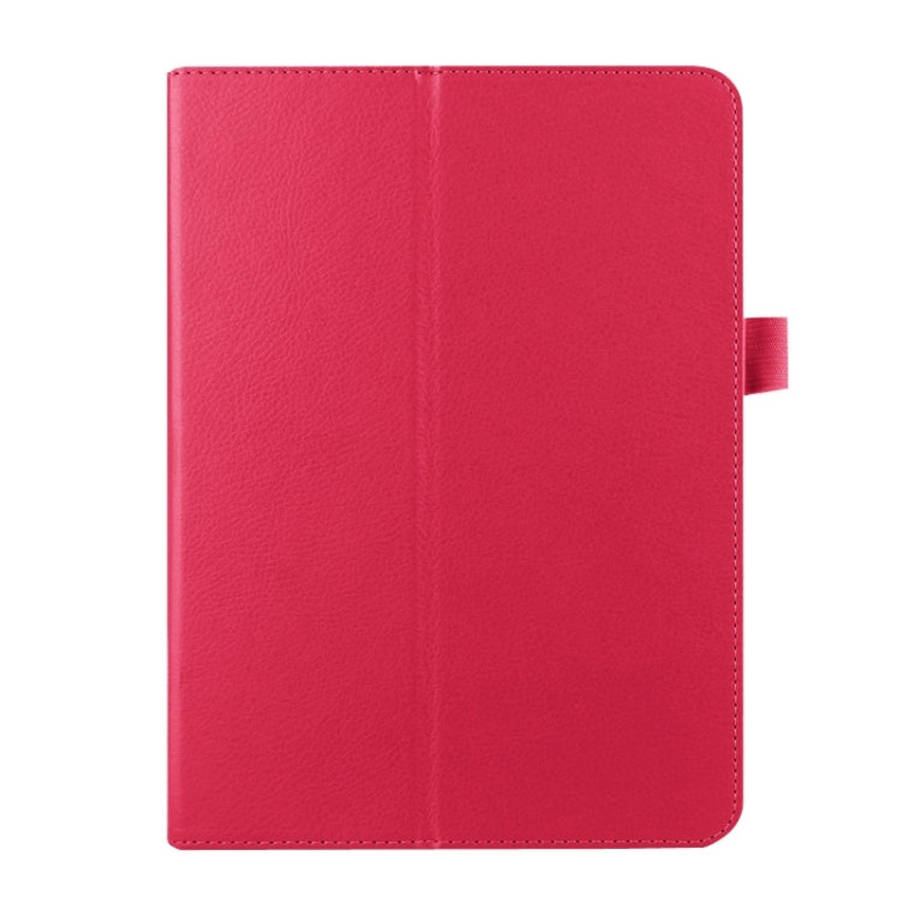 Litchi Texture Horizontal Flip Solid Color Smart Leather Case with Two-folding Holder & Sleep / W...