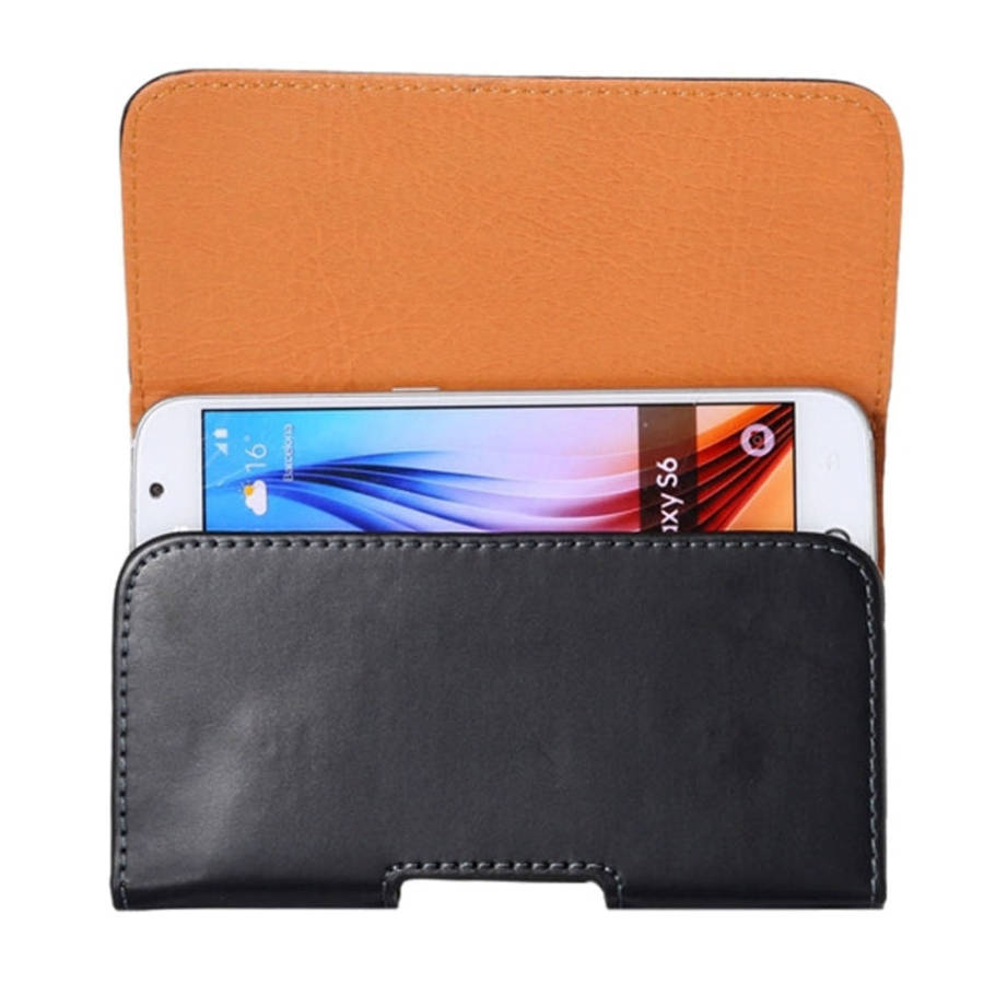 For iPhone X  & Galaxy S6 / G920 Crazy Horse Texture Vertical Flip Leather Case / Waist Bag with ...